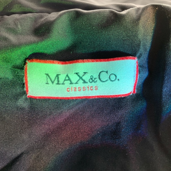 Black Max & Co. Puffer Jacket - Picture 2 of 5